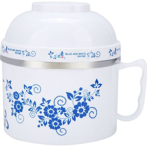 Boîte à lunch en acier inoxydable pour pique-nique en plein air, style chinois, récipient alimentaire portable (1/4)