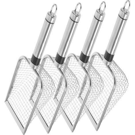 4pièces Tamis à Terreau avec Poignée Ergonomique pour Jardin Mailles pour Tamiser Sable Terre Et Compost (1/5)