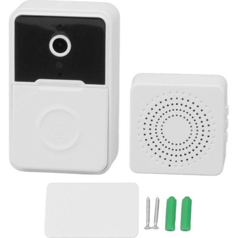 Sonnette sans fil intelligente à piles sèches X3 Pro-AquaForge (1/4)