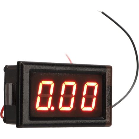 50-A-Gleichstrom-Amperemeter mit Hall-Effekt-Sensor, digitaler LED-Anzeige, hoher Genauigkeit, Stromanzeige für Fahrzeuge (1/5)