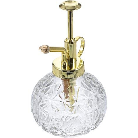 Arrosage R tro Verre Transparent avec Pompe Vintage Flacon (1/5)