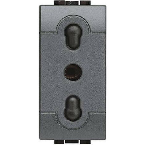 Presa 2P + T 10/16A bipasso Bticino Living L4180