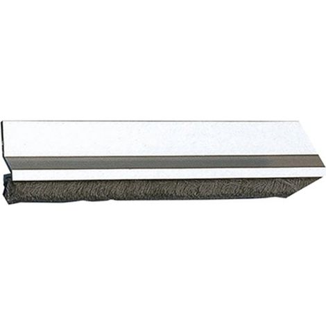 Yale Guarnizione in alluminio argento per porte (1/2)