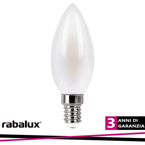 FILAMENT-LED E14 4W 4000K 350LM D35 X H1 - Luce NATURALE (1/2)
