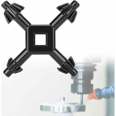 Llave de mandril universal, llave de mandril para taladro eléctrico multifunción 4 en 1 (1/5)