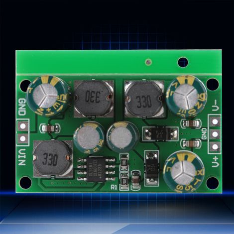 Convertisseur élévateur/abaisseur de tension CC/CC positif et négatif (sortie ±15 V CC) (1/5)