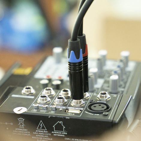 Câble double jack 6,35 mm mâle vers XLR femelle, connecteurs plaqués or 24 carats, adaptateur répartiteur en Y double jack 6,35 mm vers XLR, 1 m / 3,3 pi (1/5)