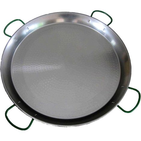Paella de acero pulido de 80cm para 40 personas - 0180 - vaello campos -