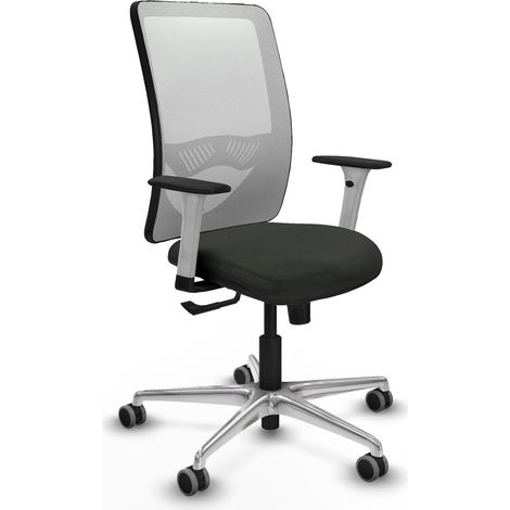 Silla de oficina piqueras y crespo Zulema blanco espuma alta densidad (1/2)