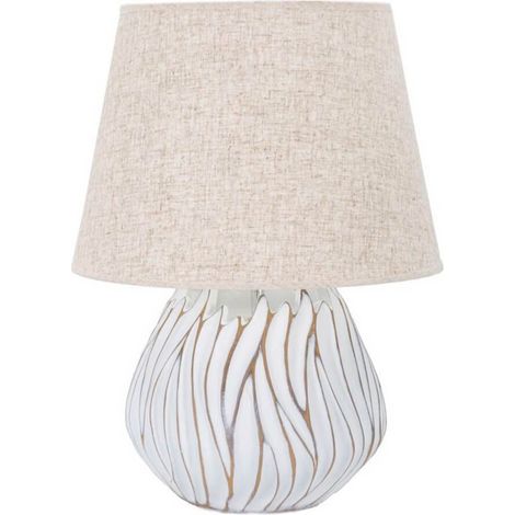 Lampada da tavolo in resina con paralume Honduras (1/5)