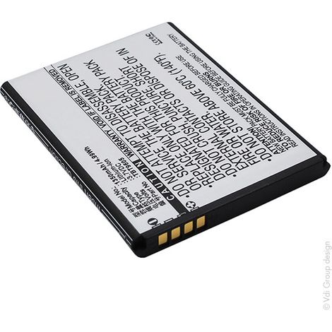 NX - Batterie téléphone, smartphone, GSM pour K-Touch 3.7V 1350mAh - TBT9605
