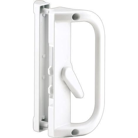Poignée de porte coulissante moulée sous pression Blanc (1/4)