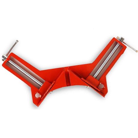 Lot de 4 pinces d'angle à 90° pour fixation d'angle, outil multifonction pour bricolage, aquarium, travail du bois et cadres photo.