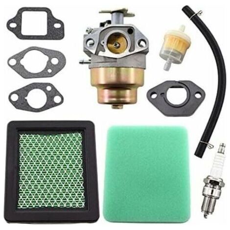 GCV 190 Carburateur avec Bougie D'allumage Ligne de Carburant pour Honda GCV190 GCv160 Moteur Convient pour tondeuse à gazon 16100-z0y-m42 (1/4)