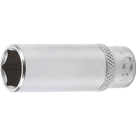 Douille pour Clé Six Pans Longue 6,3 mm (1/4) - 1/2 - Acier Résistant, Zones Difficiles - D-Work (1/5)