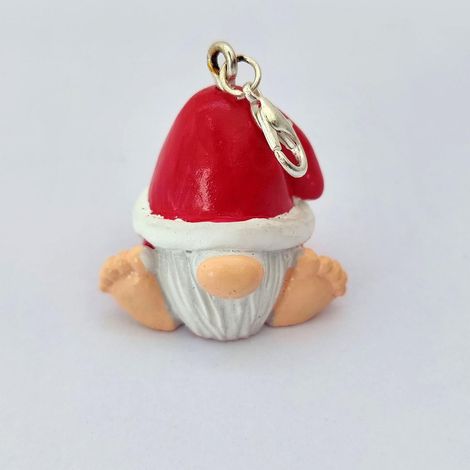 Ornement De Sapin De Noël - Gnome En Résine Sans Visage - Décoration Pour Arbre De Noël Intérieur Extérieur - Lot De 1 (1/4)