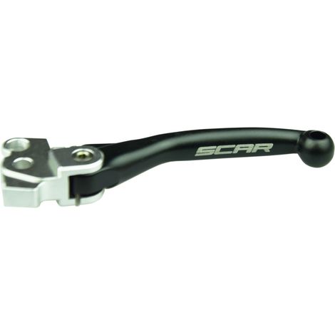 Leva frizione SCAR RACING per Kawasaki KX 250 '21-'24, KX 450 '19-'24, nera