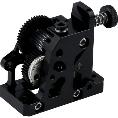 Estrusore con riduttore in acciaio temprato interamente in metallo, parti per stampante 3D, trasmissione in materiale POM con ingranaggio grande aggiornato per stampante 3D Vorn 2.4V0 Ender 3 CR-10 CR