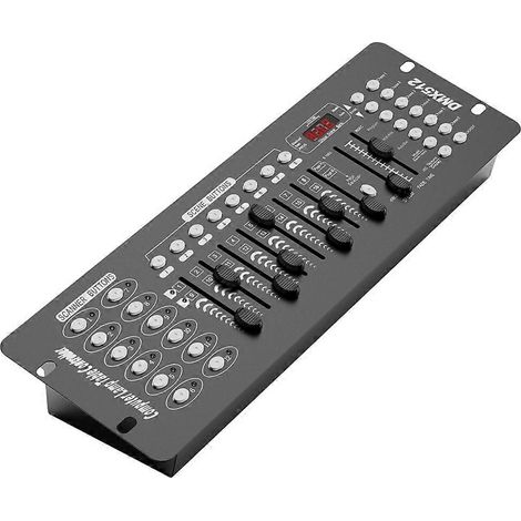 Contrôleur DMX 512, console DMX 192 canaux, contrôleur d'éclairage scénique pour projecteurs asservis, équipement de contrôle DJ - Prise US (1/5)