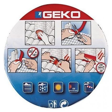 GEKO Bande d'étanchéité bitume10mx10cm - GEKO