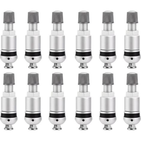 12x Kit de réparation de valve de capteur de pression des pneus TPMS pour BMW Série 1, 3, 5, 6, 7, X1, X3, X5 et X6 (1/5)