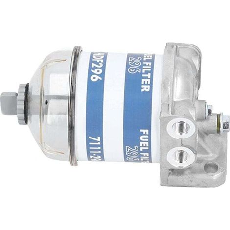 Ensemble de filtre à carburant 7111-296 Remplacement Fit pour Massey Ferguson 133 135 140 145 165 168 175 178 (1/5)