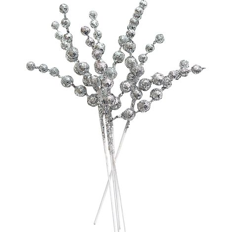 Bayas Navideñas - Adorno para Árbol de Navidad - Manualidades DIY - Decoración para el Hogar - 1 Unidad (1/5)