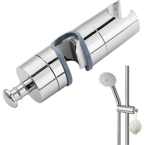 Support de douche, pince pour pommeau de douche, support de douche, diamètre réglable de 18 à 25 mm (1/3)