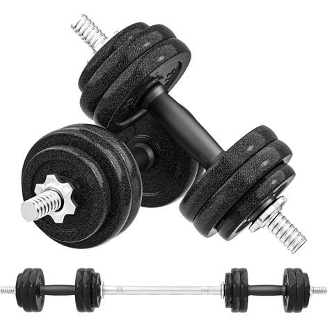SPORTNOW 2-in-1 Adjustable Dumbbells Set, 30kg Weights Dumbbells Set (1/5)