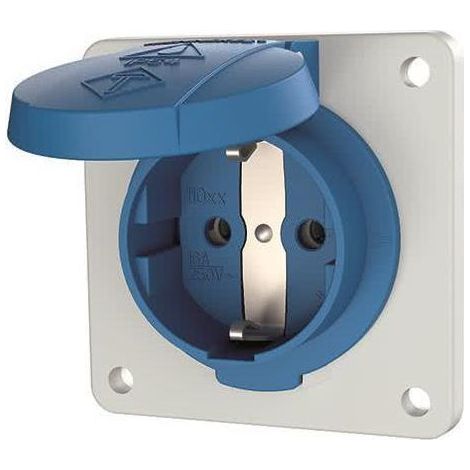 Mennekes Prise Schuko bleue avec protection IP54