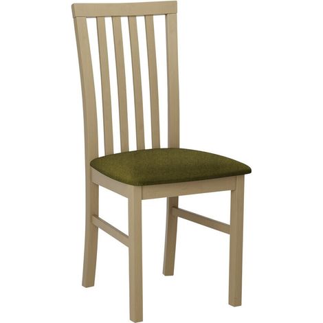 Silla Victorville 155, Zetta 297, 93x43x49cm, Tapiz, De madera, Madera, Muebles ya montados (1/4)