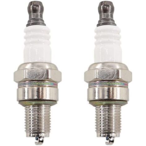 Satz mit 2 Zündkerzen für Stihl MS170, MS171, MS181, MS211, MS231, MS241, MS251, FS90, FS100, FS110, BG56, BG66, BG86, BR500, BR550 und BR600. Ersetzt Bosch USR7AC, NGK 33.65 und CMR6H.