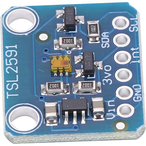 Hochdynamischer digitaler Lichtsensor I2C mit Infrarot- und Vollspektrumdioden TSL2591 3,3–5 V (1/5)