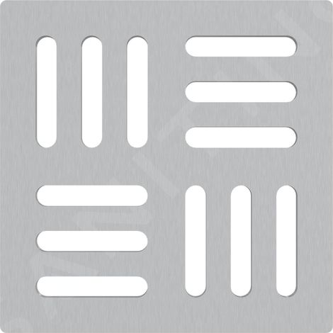 Alca - Grille 10x10 cm, acier inoxydable MPV011 (1/2)