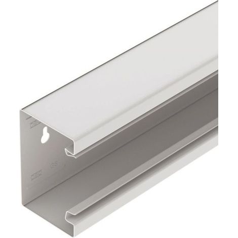 OBO Bettermann Geräteeinbaukanal GS-S70110RW, 70x110x2000mm, Stahl, Reinweiß (1/4)