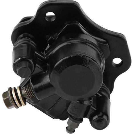 Étrier de frein à disque moto universel en aluminium, coloris noir, compatible 50 à 125 cc, pièce de rechange, robuste (1/5)