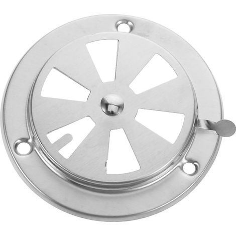 Lot de 3 chapeaux de ventilation de four en acier inoxydable compatibles avec les grilles d'aération de four. (1/5)