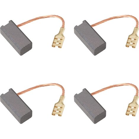 Lot de 2 paires de balais de charbon pour outils électriques 161701413 7 x 8 x 17 mm Compatible avec GBH24V GBH 24 VRE GBH 24 VFR GKS18V (1/5)
