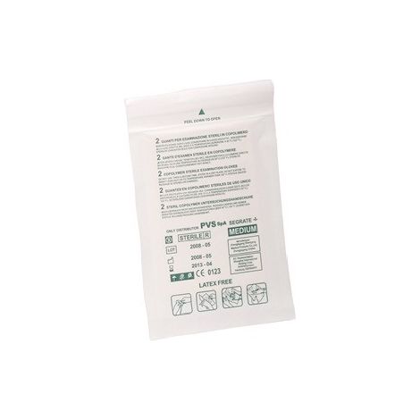 PVS Sterile Einweg-Copolymerhandschuhe Größe M/L - GUA168