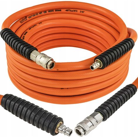 Tubo pneumatico in gomma per compressore di pressione, flessibile, 10x17 mm, 10 m