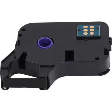 Ruban d'étiquetage pour machine à étiqueter SUPVAN TP60i 66i 60A 66A, 100 mètres, transparent imperméable, autocollant, impression noire, adhésif résistant à l'eau (1/5)