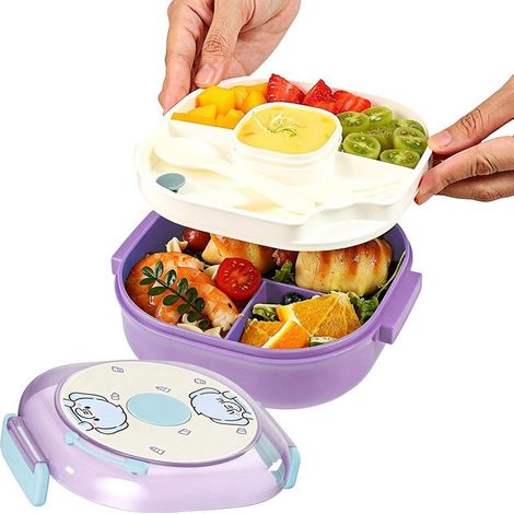 Contenant alimentaire à 2 couches (1/5)