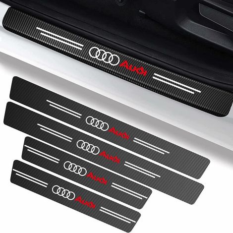 Car Door Sill Protector Paint Protection Film For Audi A1 A3 RS3 A4 A5 A6 A7 RS7 A8 Q3 Q5 Q7 R8 Car Door Guard Edge Guard Sticker Fiberglass (1/5)