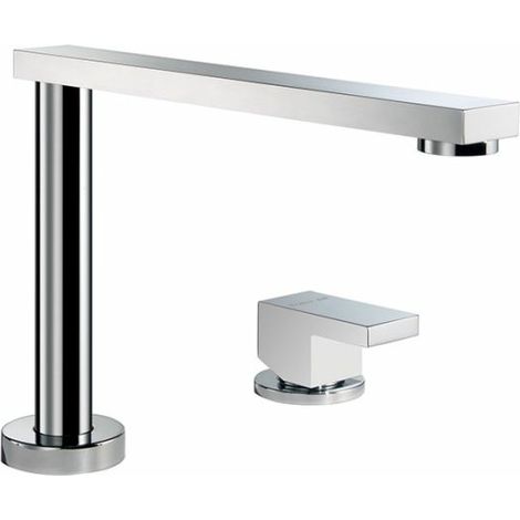 Foster Flat. Tipo di beccuccio: Standard, Colore del prodotto: Cromo, Materiale del rubinetto: Ottone. Altezza sopra la superficie di fissaggio (max): 22,8 cm, Distanza diffusore dell'acq... - 8478001