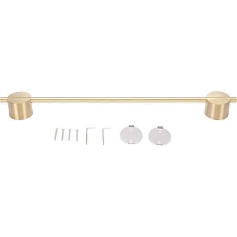 Portasciugamani minimalista salvaspazio, in acciaio inox, per il bagno, 60 cm / 23,6 pollici. (1/5)