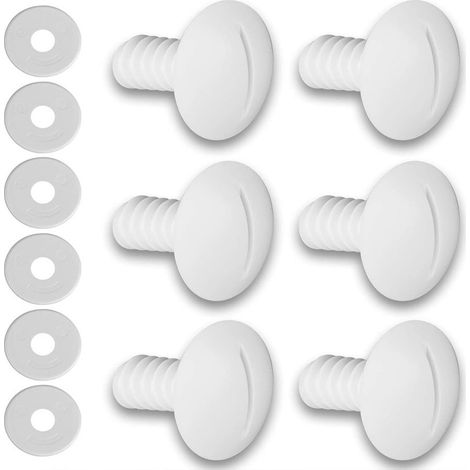 12-teiliges Set inklusive Schrauben, C55-Unterlegscheiben und C64-Unterlegscheiben für Polaris 280/180 Poolreinigungsrad (1/4)