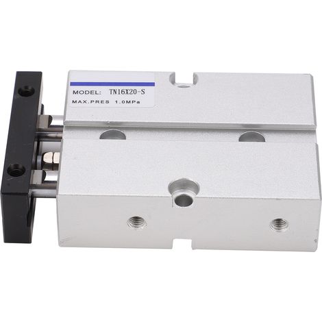 Vérin pneumatique double effet en alliage d'aluminium antirouille TN16 0.1-0.9MPa 10-200mm (TN16X20-S) (1/5)