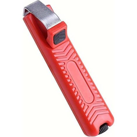 Spellafili, spelafili, mini coltello, tagliafili, pinze, pinza crimpatrice per tutti i cavi rotondi comuni (8-28 mm) - Crezuo