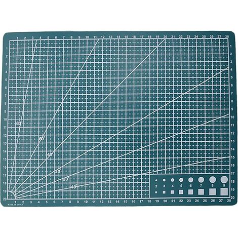Tapete de corte A4 para scrapbooking, manualidades, decoupage, herramientas de corte manuales, plantillas para cuchillos.