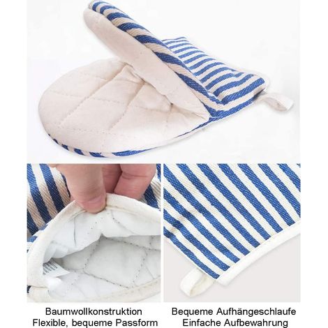 Gants de four résistants à la chaleur pour résistant chaleur (1/4)
